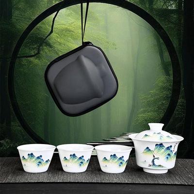 Portable Ceramic Travel Tea Set
