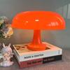 Classic Mushroom Desk Lamp Bedroom Bedside Lamp Danish Designer Orange Decorative Table Lamp Modern Bauhaus Art Table Lamp Home