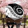 1PC Music Notes Piano Keys Umbrella-8-Rib Reinforced, Automatic Open, Lightweight & Durable, Cute Fashion Accessory for Outdoor-W190