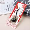 Water Bells Red Maneki Neko Bag Pendants Keyring Bells Pendant Japan Daruma Lucky Cat Keychains