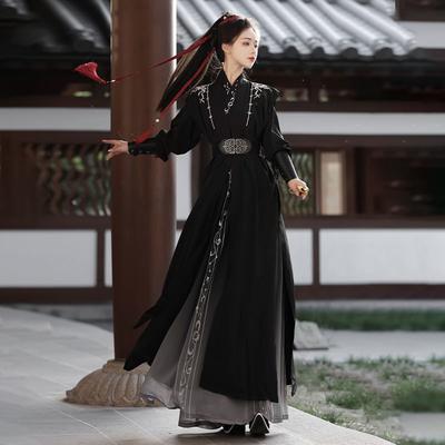 Conjunto diário bordado estilo Hanfu da dinastia Song chinesa