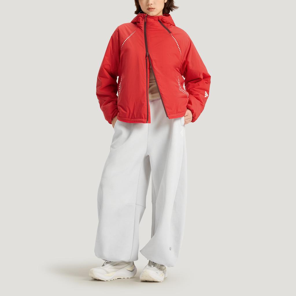 adidas FOS FW25 Future Style Locker Geschnittene Freizeit Schnürung Einfarbige Gestrickte Sporthosen Damen Hosen KR7571