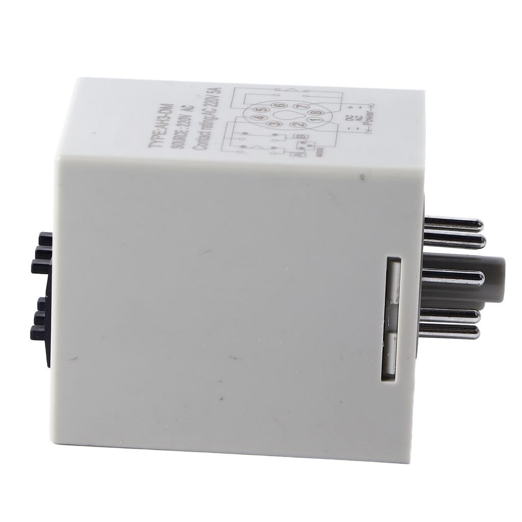 Verzögerungs-Timer-Relais Digitalanzeige Stabil Einfach Gesteuert Verzögerungsrelaismodul AC220V