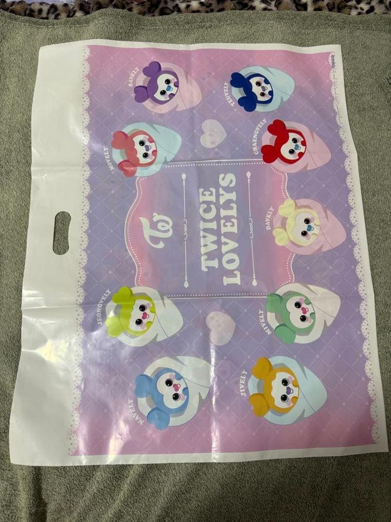 [USED] TWICE X GIGO Limited Edition Mina Plush Toy with Shopper