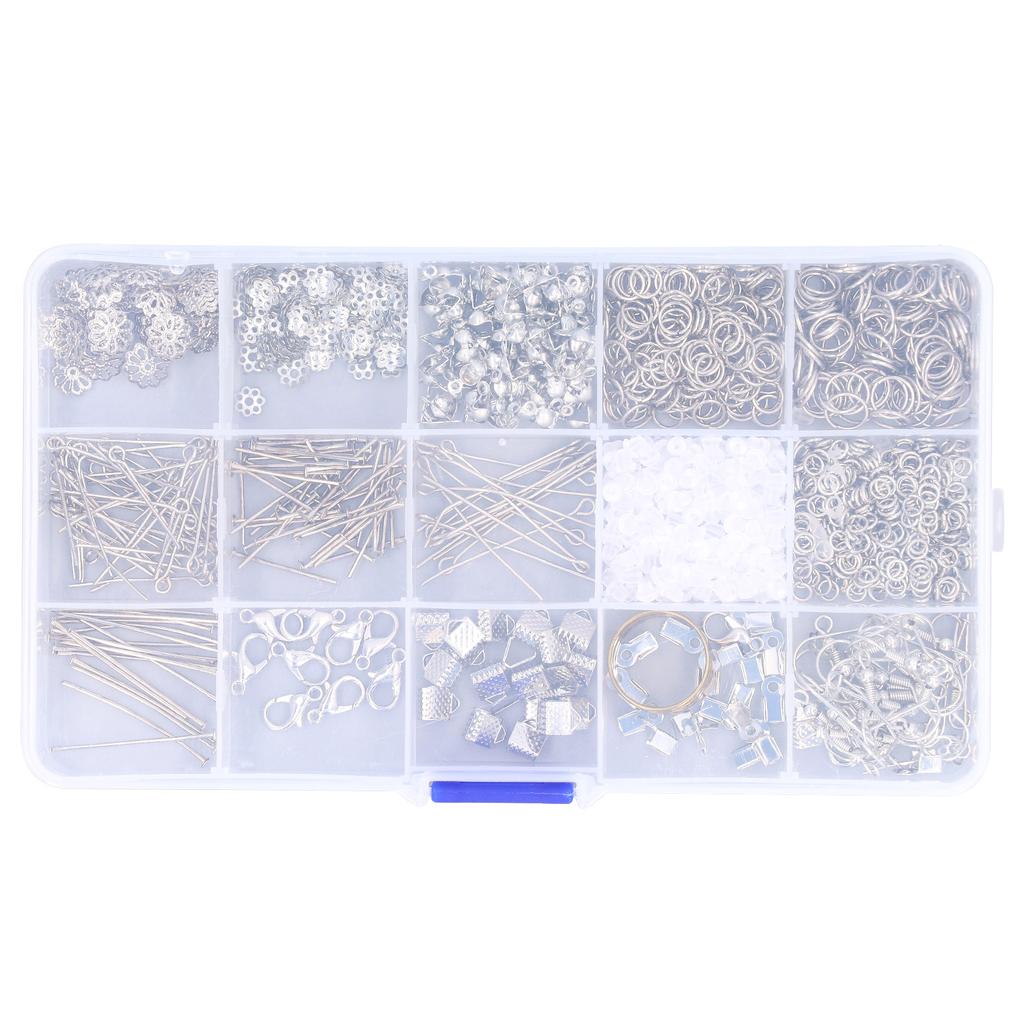 Jewerly Making Set Premium Metal Wide Application Necklace Making Kit with Round Nose Pliers