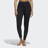 Adidas Casual Sports Cropped Leggings Women Bottoms Black GR8096