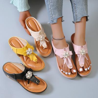 Sapatos femininos verão praia dedo inclinação chinelos frescos mulheres europeias sandálias femininas versáteis