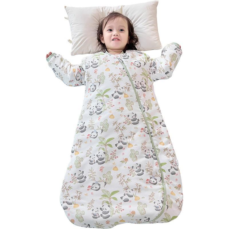Baby Sleeping Bag All Season Cotton Wearable Blanket Newborn Infant Toddler Anti Kick