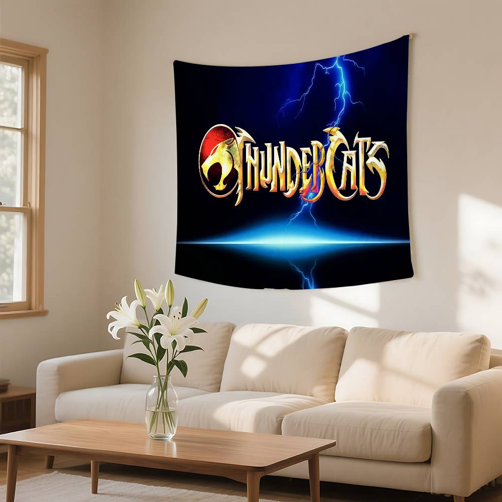 

Hallway TThundercats Tapestry Wall Hanging Tapestry Art Deco Blanket Curtain Hanging At Home Bedroom Living Room Decor 74x94cm(29x37in)