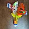 Retractable Badminton Solo Trainer Automatic Rebounder for Home Office Beginner Self Practice Exercise