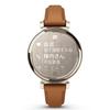 GARMIN Lily 2 Classic Tan Leather/Cream Gold [Suica-compatible model / 5 days of operation on a f...