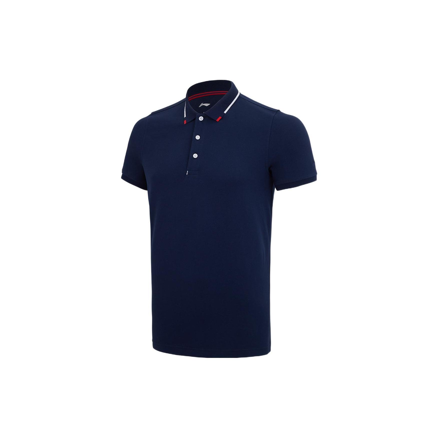 Li-Ning Lifestyle Polo Shirt  Navy  Men s APLQ161-2 S