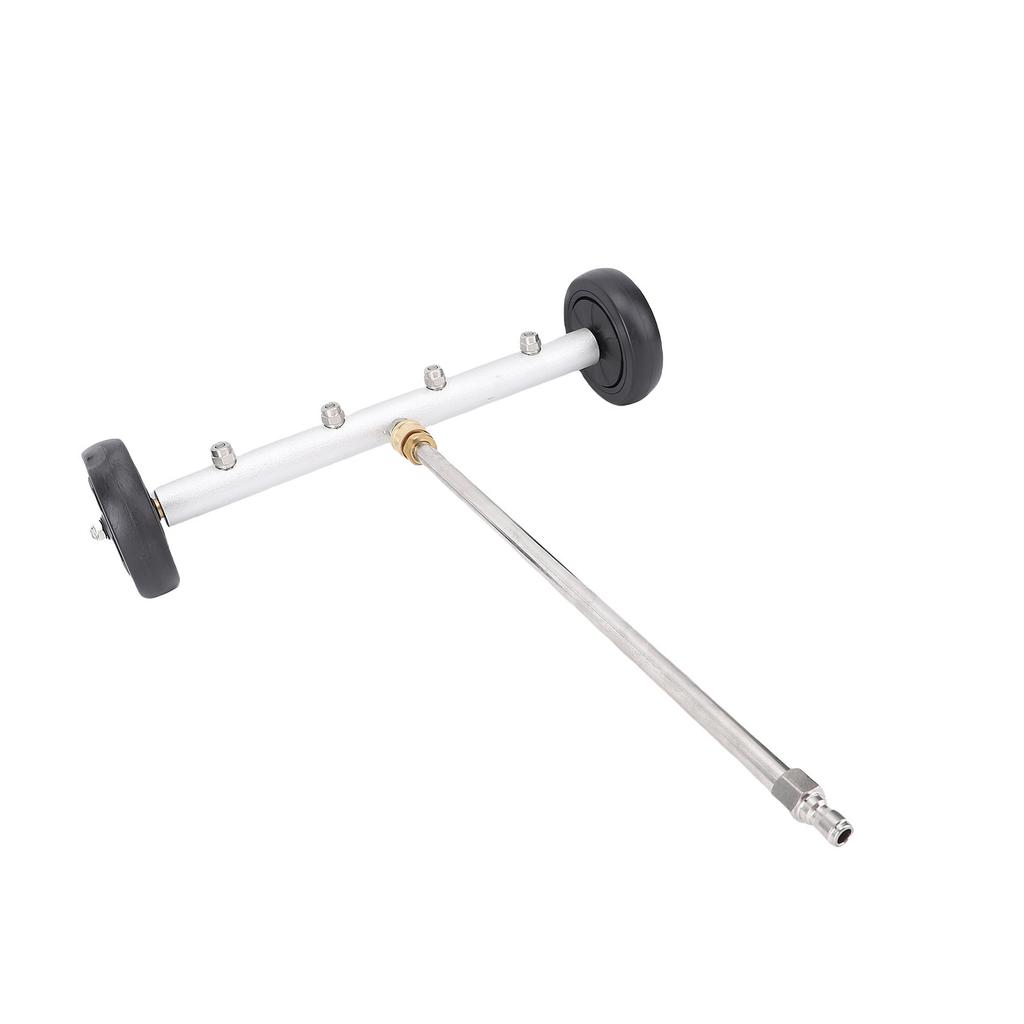 Undercarriage Cleaner with Extension Wand 17.7 Inch Pressure Washer Under Vehicle Cleaner for Car Truck SUV Trailer