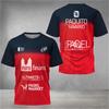 Herren Trend Padel T-Shirt Element Print Muster Ultra-dünn Kurzarm Herrenmode Tennis Atmungsaktiv Boutique Fitness Top