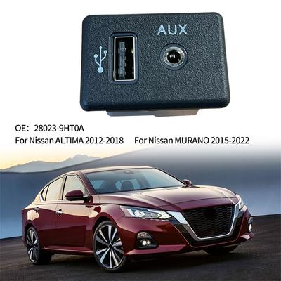 For Nissan MURANO/ALTIMA 28023-9HT0A Connector Audio AUX Socket Plug USB Port 1X