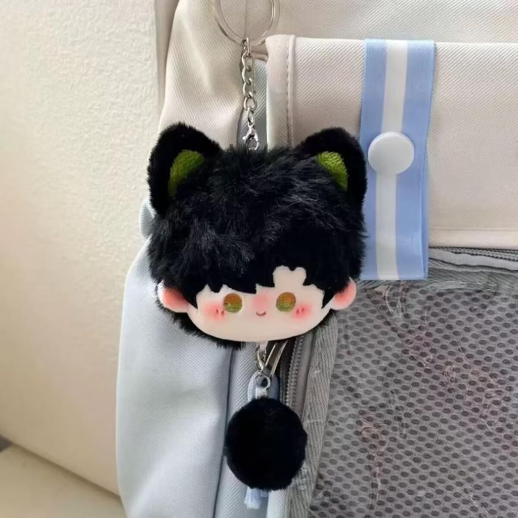 Game Love And Deepspace Xavier Sylus Rafayel Cosplay Keychain Plush Figure Doll Keyring Key Chain Bag Backpack Pendant Prop Gift