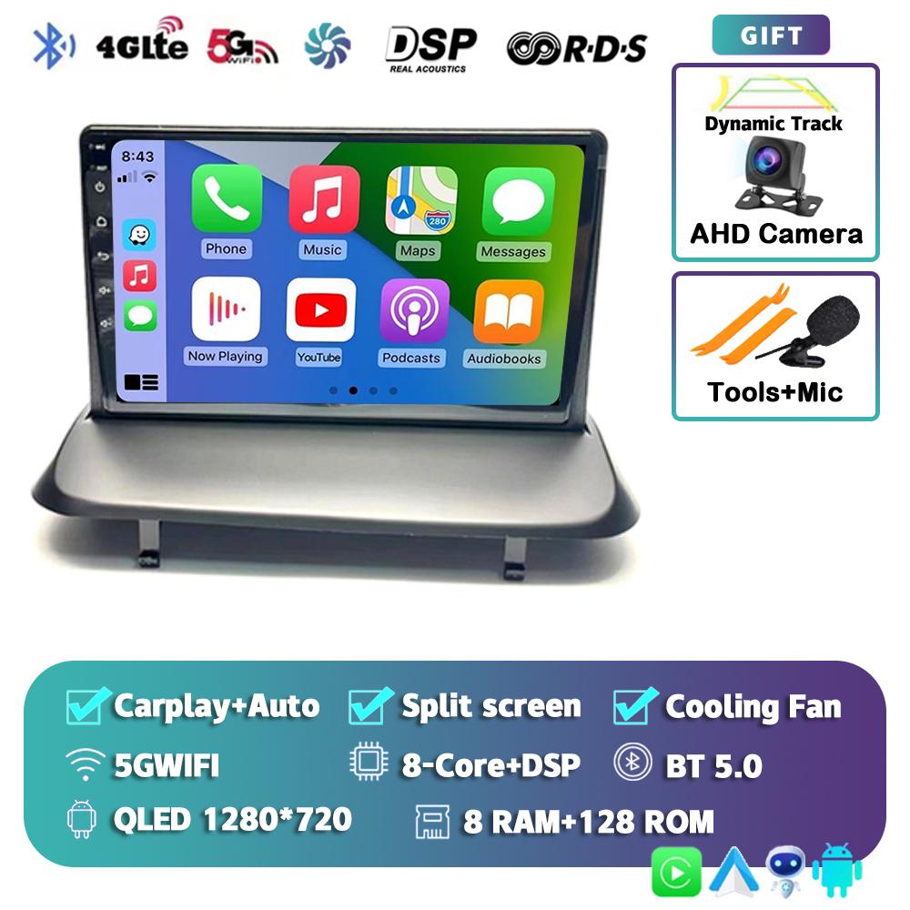 Android 14 Wireless Carplay Auto Car Radio For Peugeot 5008 3008 2009-2015 Audio GPS Navigation Multimedia Video Player Stereo