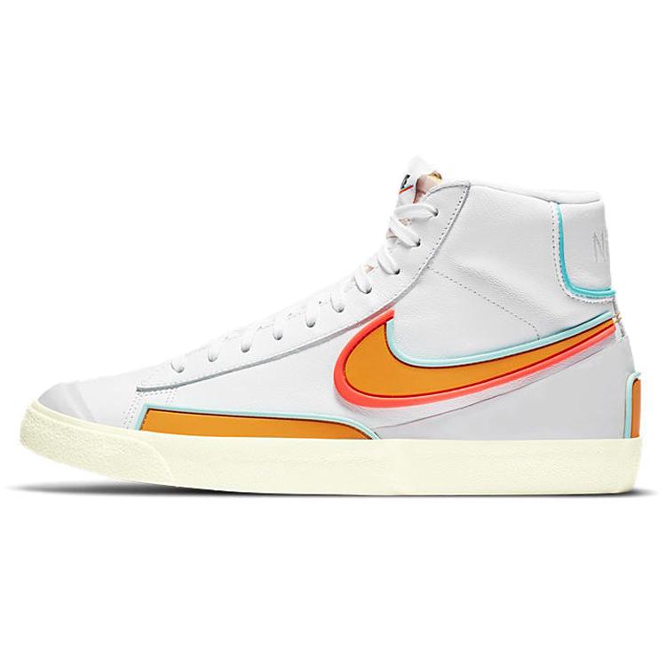 New Nike Blazer Mid Infinite White Kumquat DA7233-100