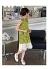 2026 new western-style thin style girls' and little girls' improved cheongsam summer new Chinese Hanfu Chinese style dress