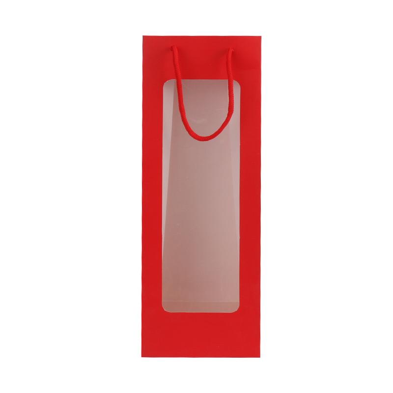 12pcs Wedding Wine Gift Bags with Handles Bottle Packaging Bags for Red Wine Party Favor Gifts