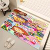 1pc Hey Arnold Print Area Rug - Soft, Washable Non-Slip Indoor Mat, Living Room, Home Office Decorative Rug,Office Decorative