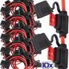 32V Car In Line Fuse Holder ATC ATO Blade Fuse Socket Wire Harness Cable Circuit Protection Box for Auto LED Light Fan Repair Fuses4