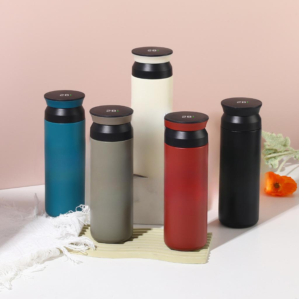 Kreativní hrnek Office Cup Jednoduché a přenosné nerezové kelímky na vodu pro muže a ženy.