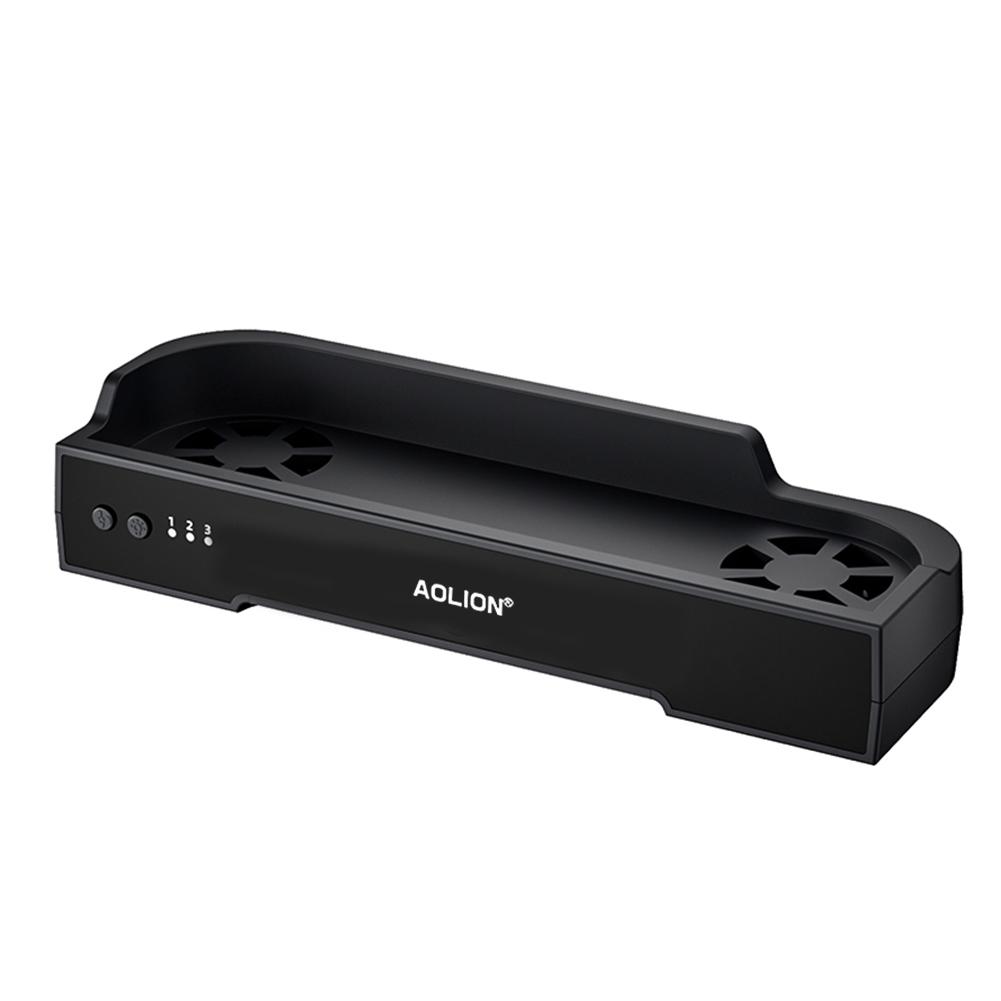 For Switch 2 Game Console Dock Plug and Play HUB Expansion Base For NS2 Host Cooling Fan Base Radiator Wall Mounted Bracket