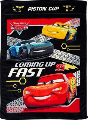 Towel Blanket for Nap 2125018200 Kids, Disney, Cars, Characters, Pixar, Yellow, Cute, 100% Cotton, Boys, Blanket, Summer, Nursery,