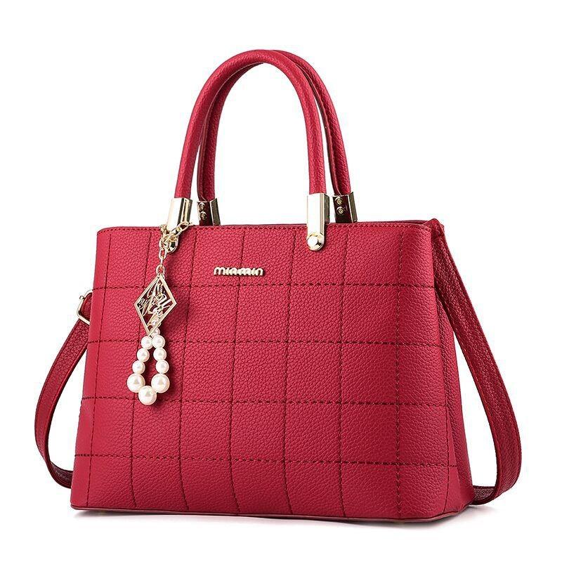 Stylish Fashionable Ladies Handbag Trendy New 2021 Pu Tote Bag For Everyday Use