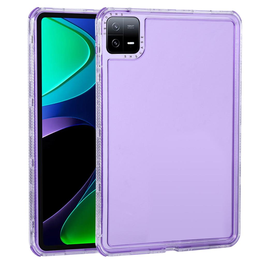 Für Xiaomi Pad 6 Klare Hülle 3 in 1 PC+TPU Stoßfeste Tablet-Hülle