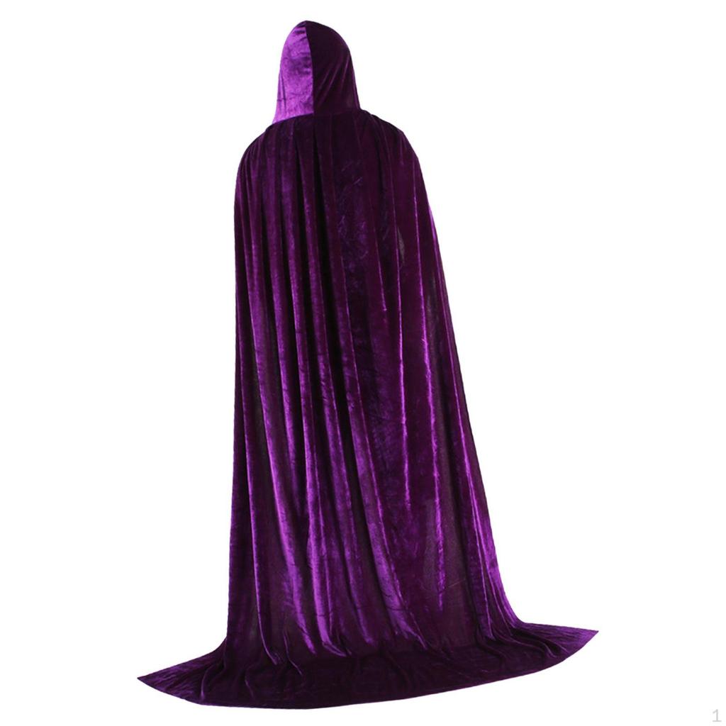 Children's Halloween Velvet Hooded Cape - Premium Quality and Versatile Design