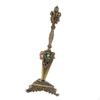 Vajra Pestle Decor Antique Auspicious with Base Statue Ornament Buddhist Handicrafts for Ritual