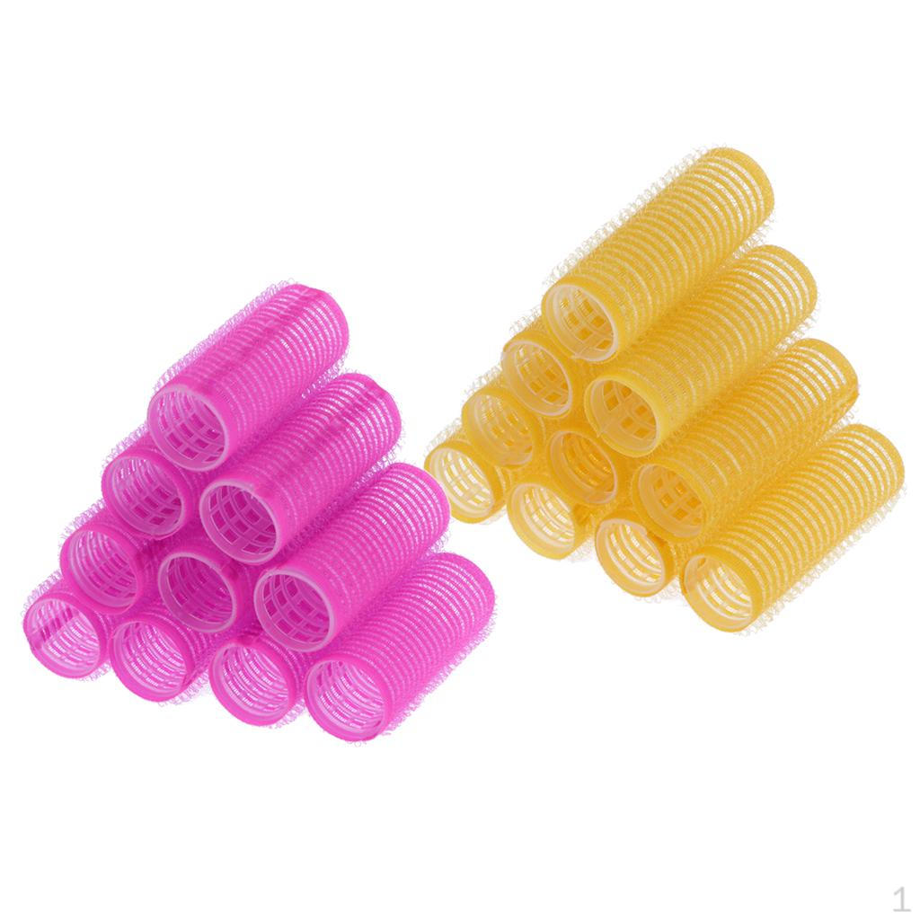 20 Pieces Plastic Hair Roller Curlers Grip by Self