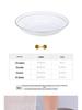 Ceramic Gold Rim Bone China Tableware Set - Microwave Safe Deep Plate, Rice Bowl for Home and Hotel Use.