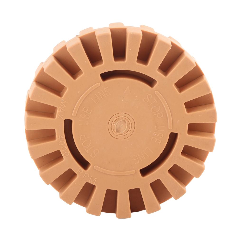 Rubber Eraser Wheel Adhesive Pinstripe Removal Tool for Paint Chrome Windows Metal Finishes Cars
