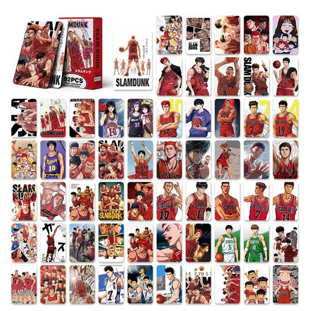 Slam Dunk Photocard Goods LOMO Photocard 60pcs + Mini Sticker 32pcs