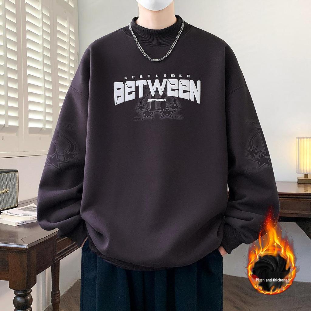 Fleece-Lined Thick Hoodie for Boys and Teens - Autumn/Winter Long-Sleeve Warm Wear