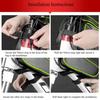 Touchscreen Bike Front Beam Bag with Reflective Stripe Waterproof Phone Storage Baga