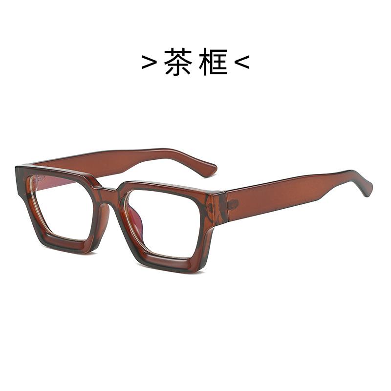 Square Glasses for Women Fashion Oversized Clear Lens Vintage Big Frame Computer Goggles Eyewear Oculos