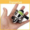100 Spinning Pocket Fishing Mini Reel Fishing Tackle Small Spinning Reel 431 Metal Wheel Pesca Small Reel With 100m Line