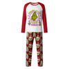 Family Matching Print Sets Pajamas Loungewear Outfits Family Matching Long Sleeve Tops+Pants Set