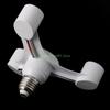24TE E27 To Triple Lamp Holder Bulb Base Adapter Socket Converter Suitable for Light