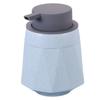 Uxcell Skumsåpedispenser Keramisk Skumsåpepumpe for Bad Blå 400ml/13.5oz
