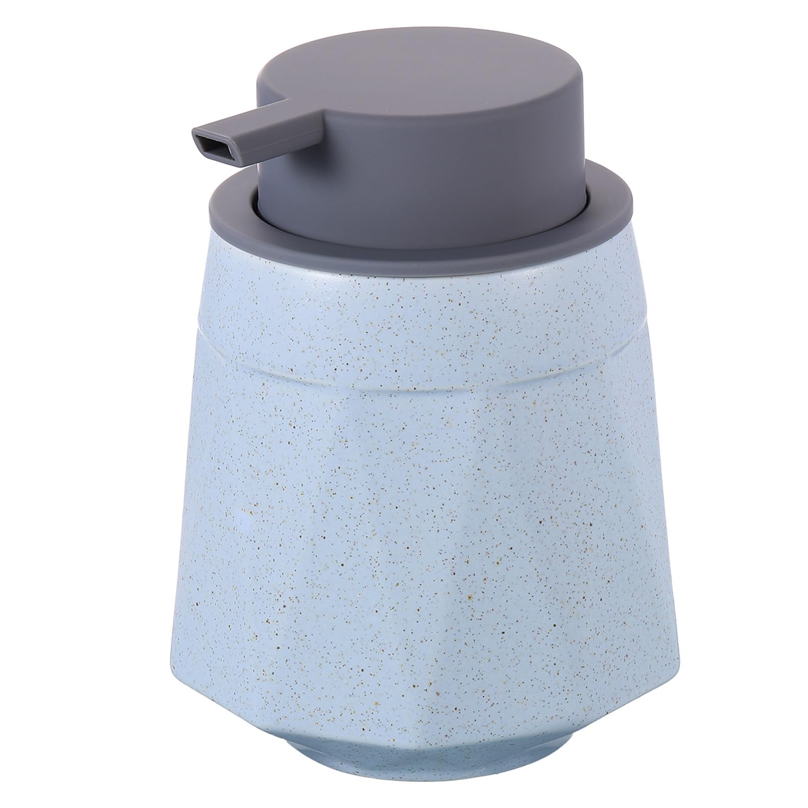 

uxcell Дозатор для пенного мыла Керамический насос для пенного мыла для ванной комнаты Синий 400 мл/13,5 унции