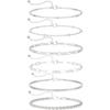Gold Bracelets Sets for Women Waterproof | Non Tarnish Gold Plated Cuban Paperclip Link Chain Stackable, Trendy Jewelry Accessories Gifts for Women