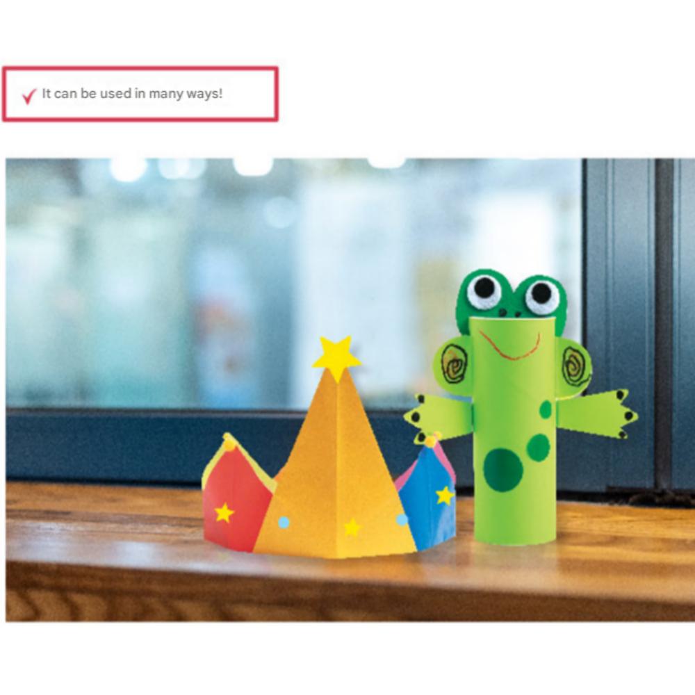 Colorful Sticker Paper by Jong Ie Nara - 6 Colors 1 Set