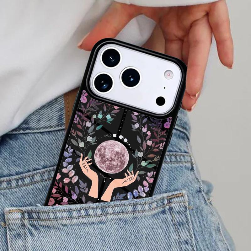 Occult Witchcraft Moon Gothic Witch Phone Case for iPhone 17ProMax 12 13 14 15 16e 17 Pro Max Plus Air Cover