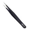 Static Resistant Tweezer Stainless Steel Eyebrow Tweezer Non Magnetic for Electronics Repair