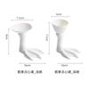 Creative High Feet Goose Feet Dim Sum Dish Western Restaurant Molecular Cuisine Front Dish Decoration High Feet Snack Dish